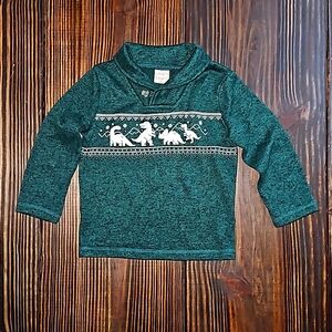 CHRUSTMAS DINO PULLOVER